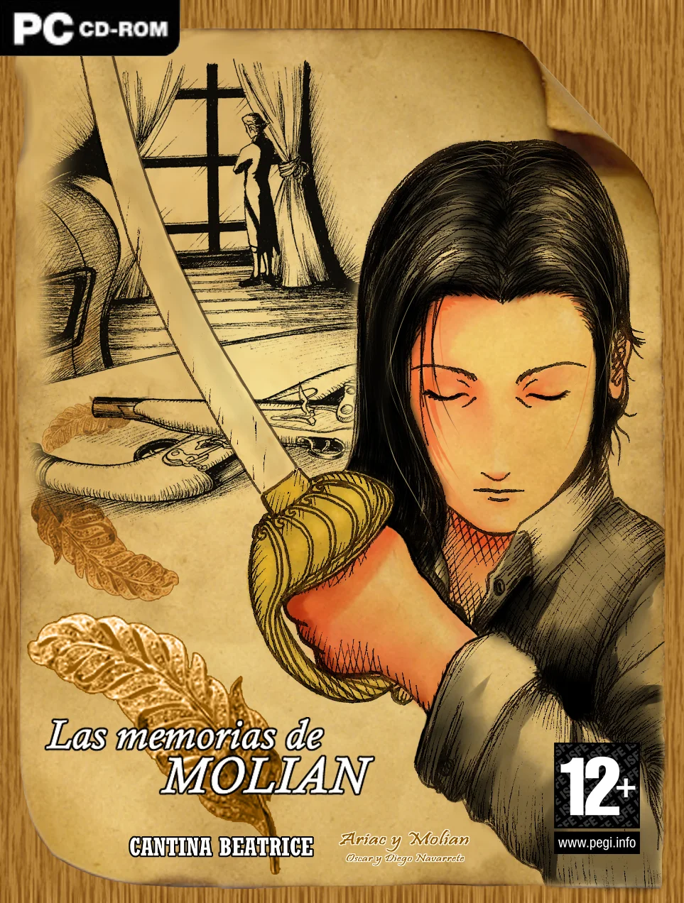 Las Memorias de Molian, portada - Comunidad hispana RPG maker (parte 3)